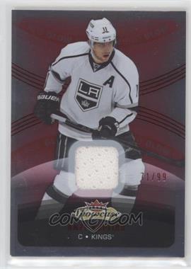 2015-16 Upper Deck Fleer Showcase - [Base] - Red Glow #9 - Materials - Anze Kopitar /99