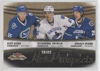 Hot Prospects Trios - Alex Biega, Alexandre Grenier, Andrey Pedan #/599