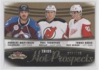 Hot Prospects Trios - Andreas Martinsen, Paul Thompson, Tomas Nosek #/599