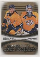 Hot Prospects Duos - Anthony Bitetto, Juuse Saros #/399