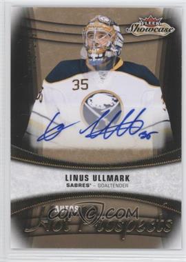 2015-16 Upper Deck Fleer Showcase - [Base] #127 - Hot Prospects Autos - Linus Ullmark /299