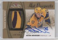 Hot Prospects Auto Patch - Viktor Arvidsson #/499