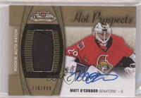 Hot Prospects Auto Patch - Matt O'Connor #/499