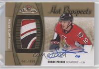 Hot Prospects Auto Patch - Shane Prince #/499