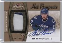 Hot Prospects Auto Patch - Ben Hutton #/499