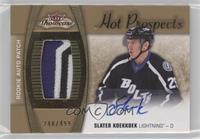 Hot Prospects Auto Patch - Slater Koekkoek #/499