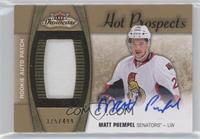 Hot Prospects Auto Patch - Matt Puempel [Noted] #/499