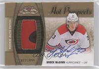 Hot Prospects Auto Patch - Brock McGinn #/499