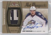 Hot Prospects Auto Patch - Josh Anderson #/499