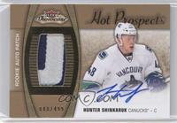 Hot Prospects Auto Patch - Hunter Shinkaruk #/499