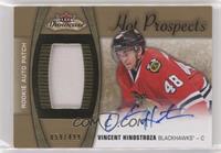 Hot Prospects Auto Patch - Vincent Hinostroza [Noted] #/499