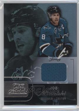 2015-16 Upper Deck Fleer Showcase - Flair - Materials #18 - Row 1 - Joe Pavelski