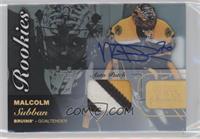 Row 0 Rookies Auto Patch - Malcolm Subban #/65