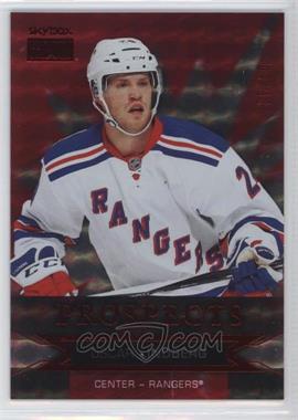 2015-16 Upper Deck Fleer Showcase - SkyBox Premium Prospects - Star Rubies #S28 - Oscar Lindberg /50