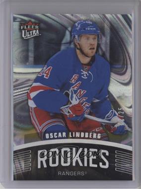 2015-16 Upper Deck Fleer Showcase - Ultra Rookies - Violet Medallion #U21 - Oscar Lindberg /25