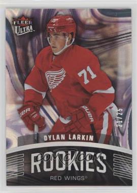 2015-16 Upper Deck Fleer Showcase - Ultra Rookies - Violet Medallion #U4 - Dylan Larkin /25