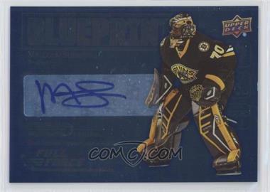 2015-16 Upper Deck Full Force - Blueprint - Autographs #BP-MS - Malcolm Subban