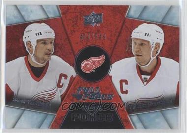 2015-16 Upper Deck Full Force - Dual Force #DF-5 - Steve Yzerman, Nicklas Lidstrom /649