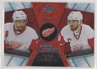 Pavel Datsyuk, Henrik Zetterberg #/649