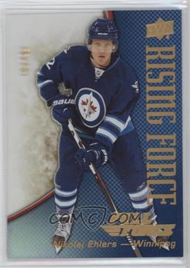 2015-16 Upper Deck Full Force - Rising Force - Gold #RF-NE - Nikolaj Ehlers /99