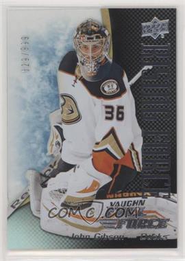 2015-16 Upper Deck Full Force - Rising Force #RF-GI - John Gibson /999