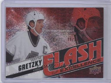 2015-16 Upper Deck GTS Overtime - Flash of Excellence - Red Rainbow #FOE-14 - Wayne Gretzky /10