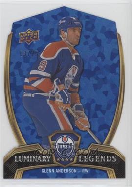 2015-16 Upper Deck GTS Overtime - Luminary Legends - Blue #LL-23 - Glenn Anderson /25