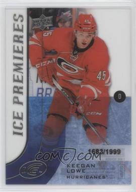 2015-16 Upper Deck Ice - [Base] #118 - Level 5 - Ice Premieres - Keegan Lowe /1999