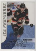 Level 5 - Ice Premieres - Chris Wideman [Noted] #/1,999