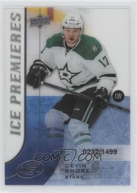 2015-16 Upper Deck Ice - [Base] #146 - Level 4 - Ice Premieres - Devin Shore /1499