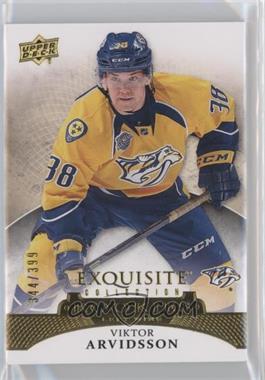 2015-16 Upper Deck Ice - Exquisite Rookies #R-11 - Viktor Arvidsson /399