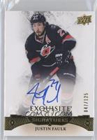 Justin Faulk #/125