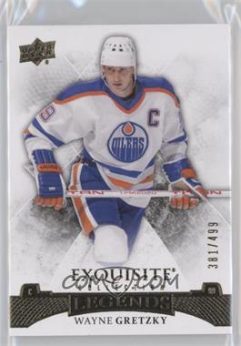 2015-16 Upper Deck Ice - Exquisite #38 - Legends - Wayne Gretzky /499