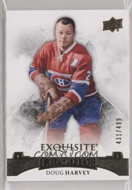 2015-16 Upper Deck Ice - Exquisite #40 - Legends - Doug Harvey /499