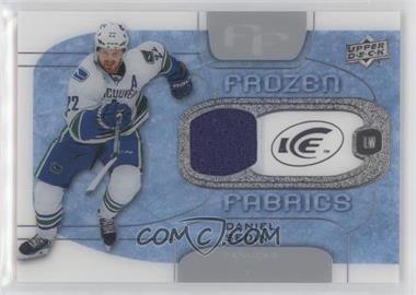 2015-16 Upper Deck Ice - Frozen Fabrics #FF-DS - Daniel Sedin