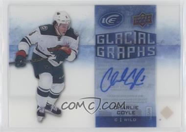 2015-16 Upper Deck Ice - Glacial Graphs #GG-CC - Charlie Coyle