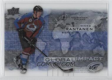 2015-16 Upper Deck Ice - Global Impact #GI-MR - Mikko Rantanen