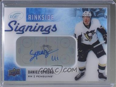 2015-16 Upper Deck Ice - Rinkside Signings #RS-DS - Daniel Sprong