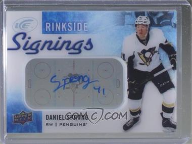 2015-16 Upper Deck Ice - Rinkside Signings #RS-DS - Daniel Sprong