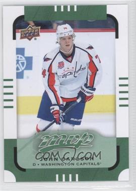 2015-16 Upper Deck MVP - [Base] - Green #132 - Short Print - John Carlson