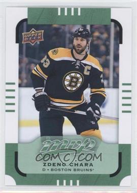 2015-16 Upper Deck MVP - [Base] - Green #25 - Zdeno Chara