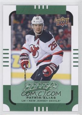 2015-16 Upper Deck MVP - [Base] - Green #89 - Patrik Elias