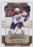 Short Print - P.K. Subban