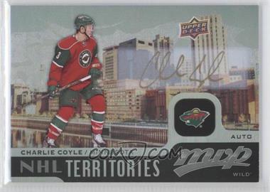 2015-16 Upper Deck MVP - NHL Territories - Autographs #NT-CC - Charlie Coyle