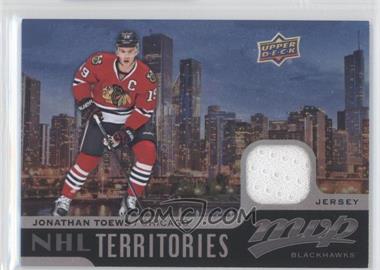 2015-16 Upper Deck MVP - NHL Territories - Materials #TM-JT - Jonathan Toews