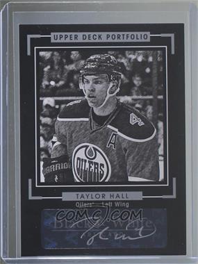 2015-16 Upper Deck Portfolio - [Base] - Autographs #287 - Black & White Art - Taylor Hall