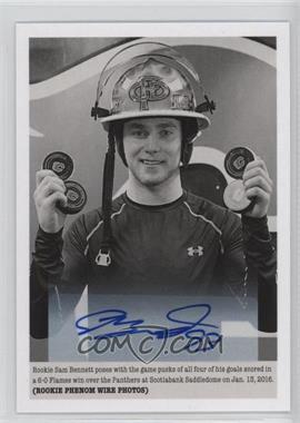 2015-16 Upper Deck Portfolio - [Base] - Autographs #314 - Rookie Wire Photos - Sam Bennett
