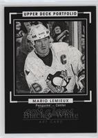 Black & White Art - Mario Lemieux