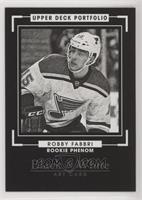 Rookie Black & White Art - Robby Fabbri