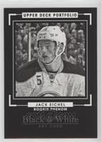 Rookie Black & White Art - Jack Eichel